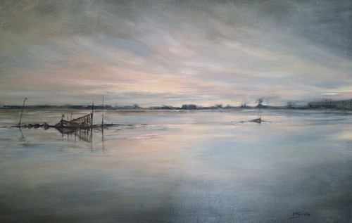 A. M. González - Atardecer en Calma